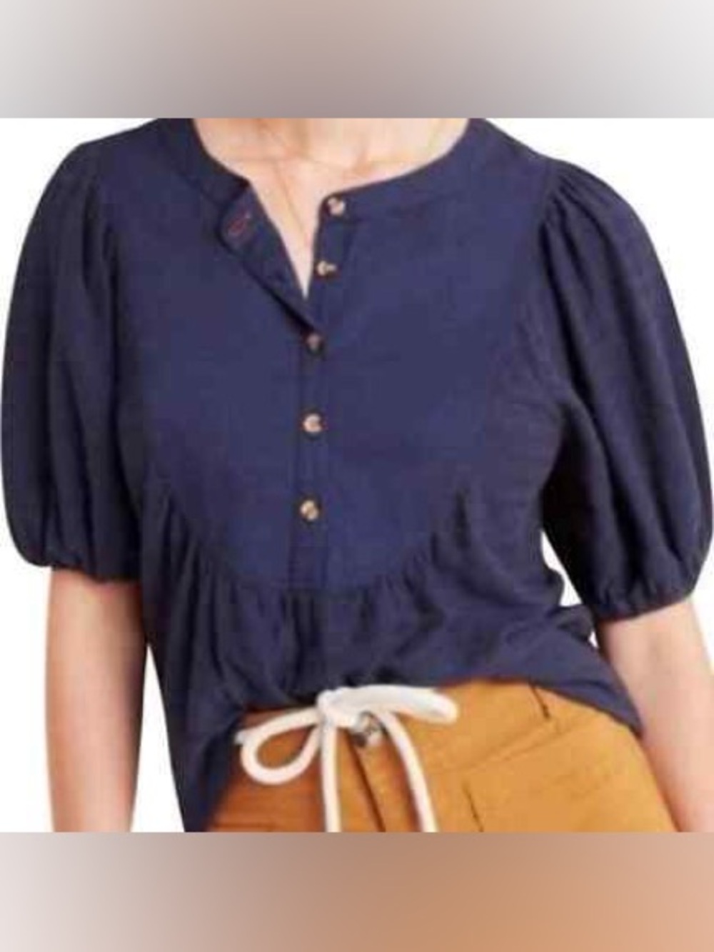 Anthropologie Elinor Textured Top size XS